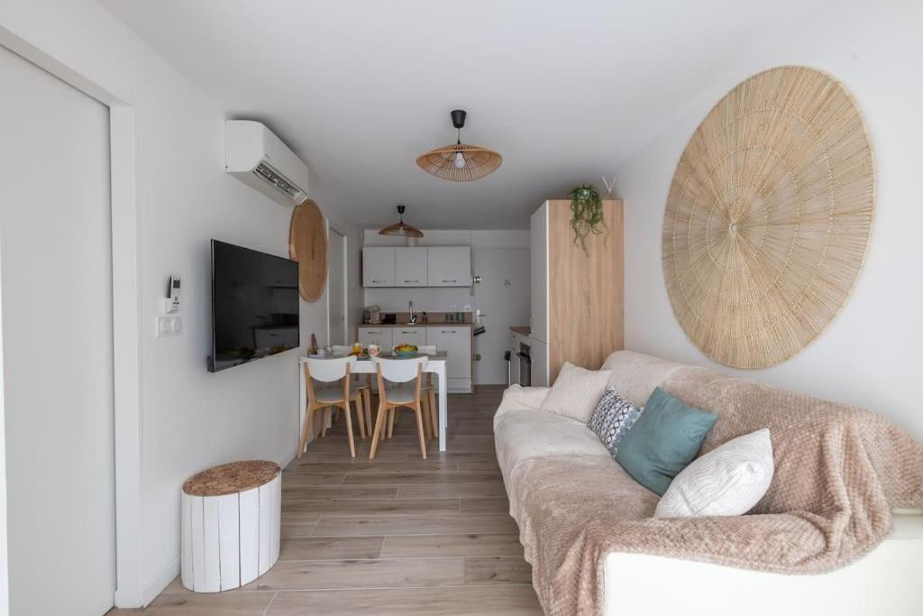 La Perle Du Port * Terrasse * Clim * Mer A 5 Min * Chambre * Carnon-Plage Ngoại thất bức ảnh